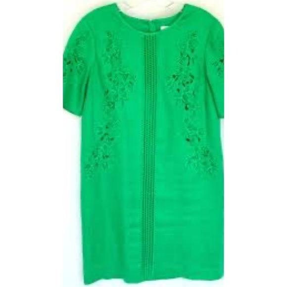 LK Bennett Green linen Sheath Mini Dress - Picture 3 of 16